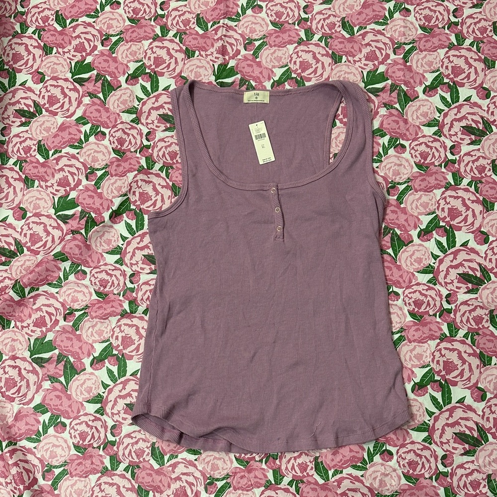 T.La Lavender Tank Top